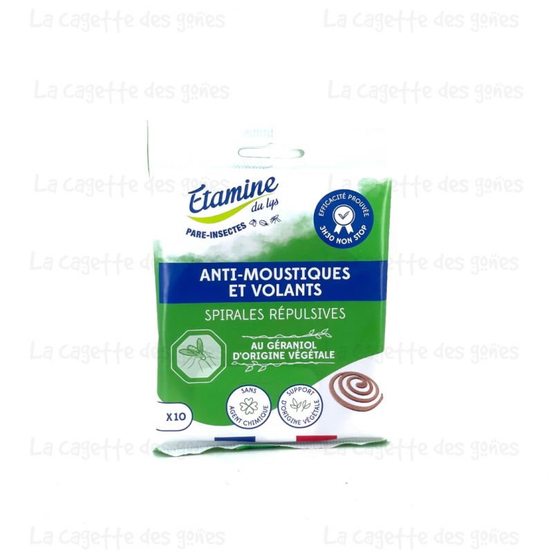 Anti-Moustiques & Volants / Spirales Répulsives - Etamine