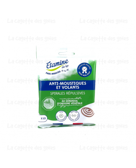 Anti-Moustiques & Volants / Spirales Répulsives - Etamine