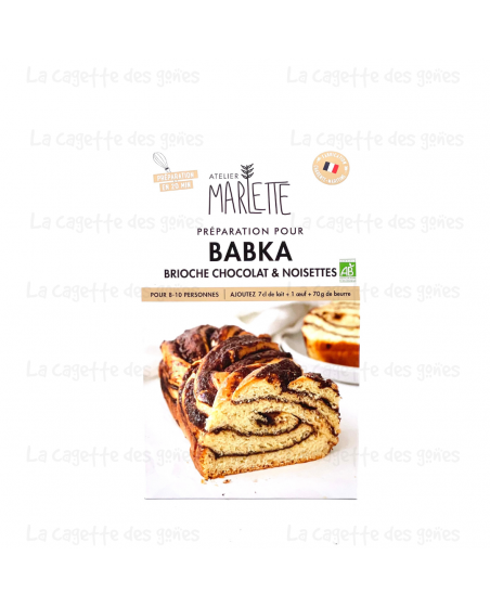 Préparation pour Babka Choco Noisette - Marlette