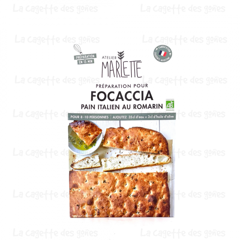 Préparation pour Focaccia - Marlette