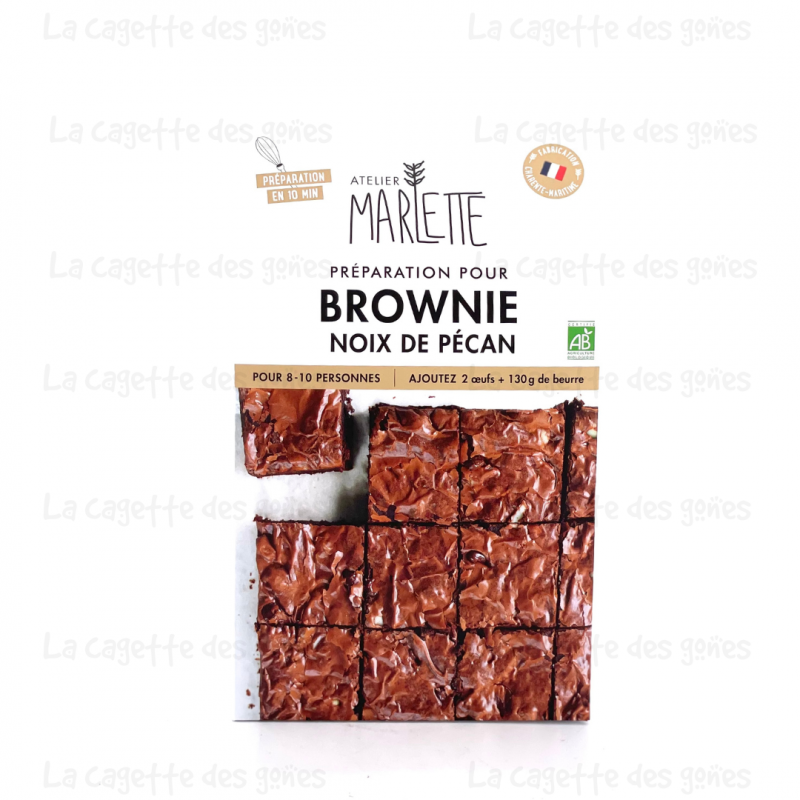 Préparation pour Brownies Choco Pecan - Marlette