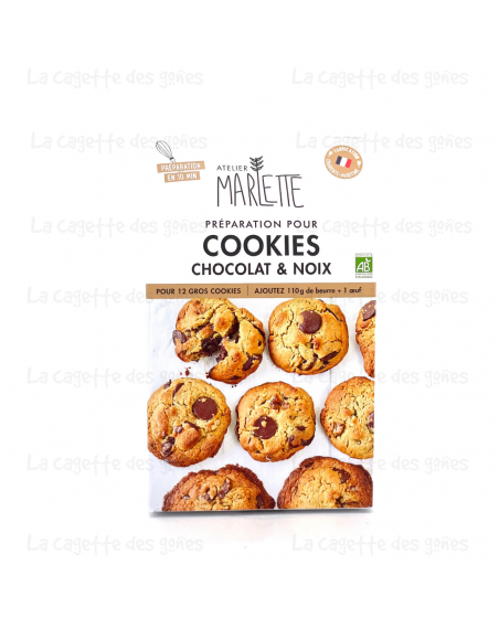 Préparation pour Cookies Choco Noix - Marlette