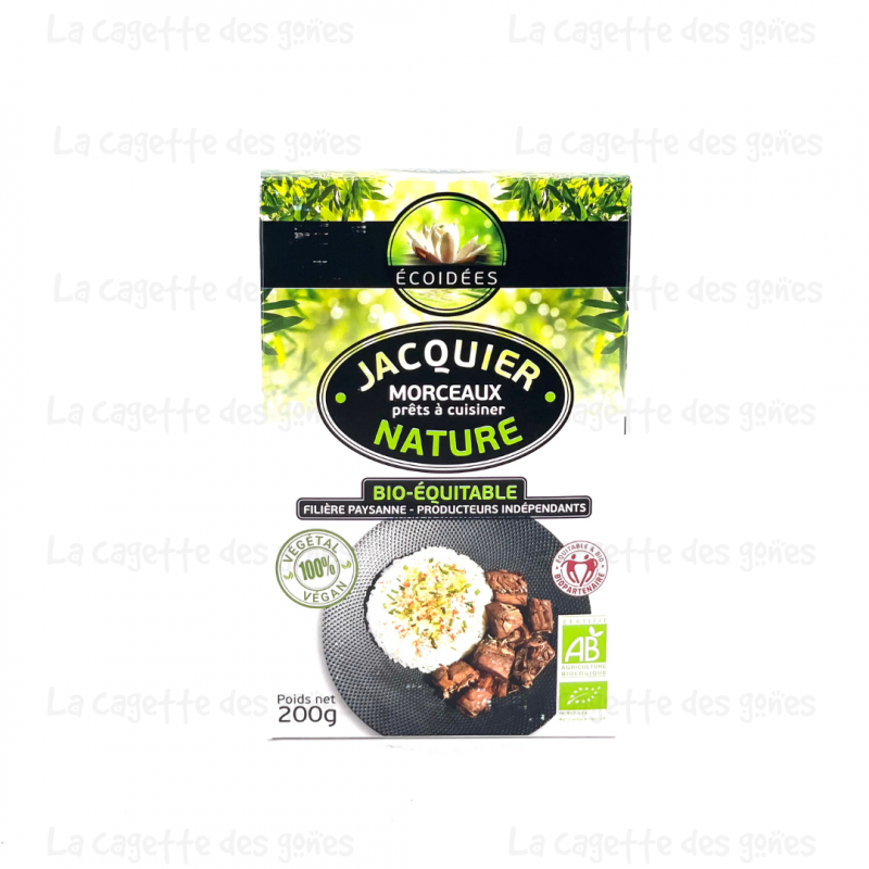 Jacquier en Morceaux Nature Bio & Équitable - Écoidées