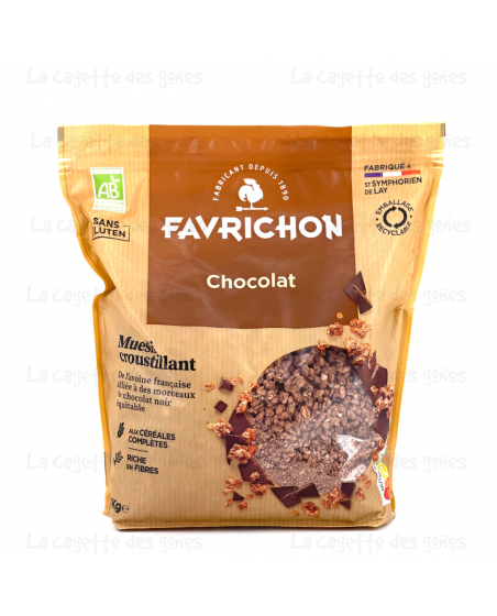 Muesli Croustillant Chocolat 1kg - Favrichon