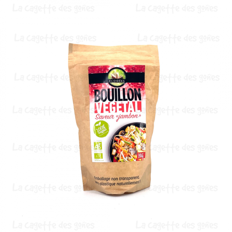 Bouillon de Jambon Vegan 250g Bio - Écoidées