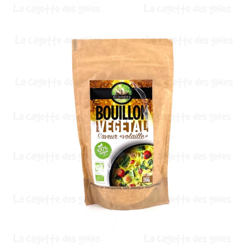 Bouillon de Volaille Vegan 250g Bio - Écoidées