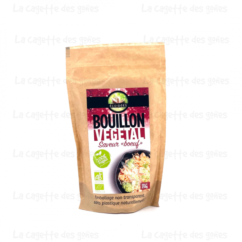 Bouillon de Bœuf Vegan 250g Bio - Écoidées