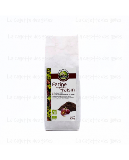 Farine de Pépins de Raisin Bio - Écoidées