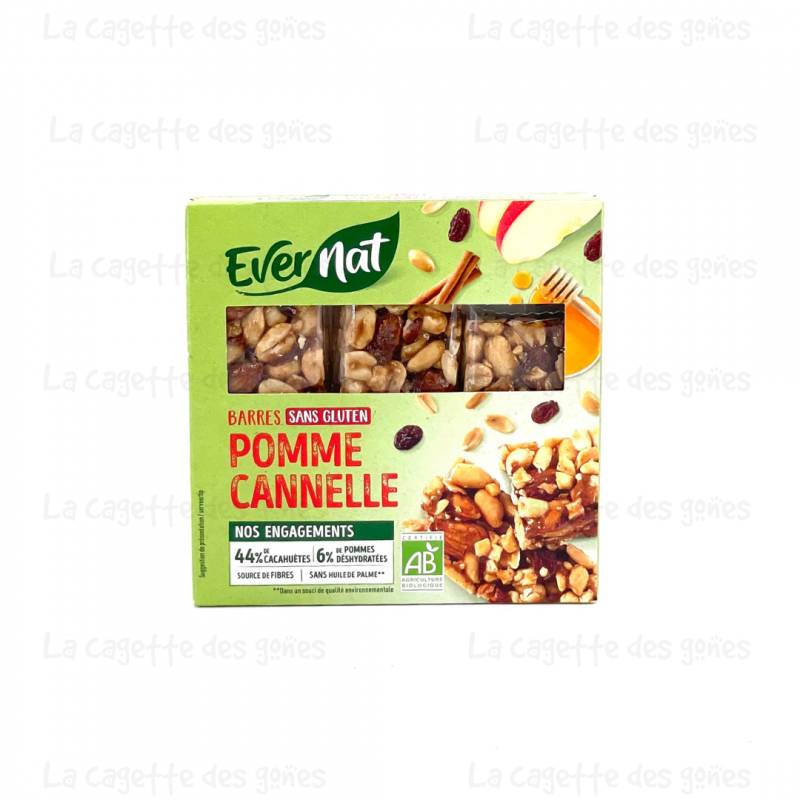 Barre Pomme Cannelle - Evernat