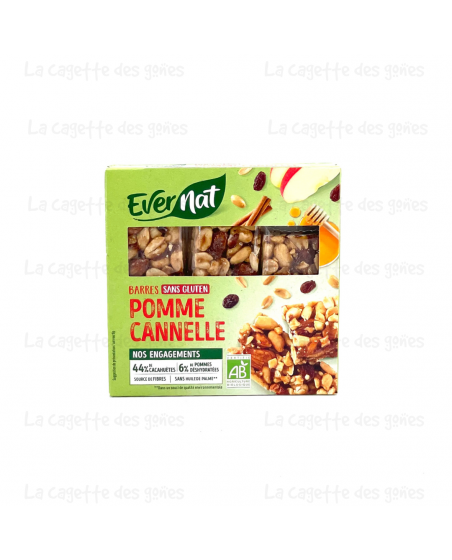 Barre Pomme Cannelle - Evernat